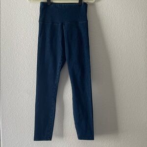 Lysse Denim Leggings Indigo Color Size S